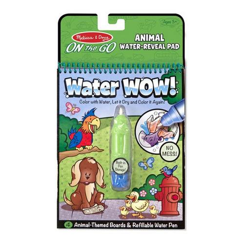 Melissa & Doug Water Wow! Animals On the Go Travel Activity - Primary Image