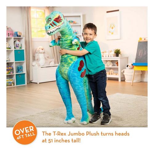 Melissa & Doug Giant T-Rex - Plush - Primary Image