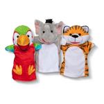 Melissa & Doug Safari Buddies Hand Puppets (6 Pc) - Thumbnail 2 of 5