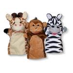 Melissa & Doug Safari Buddies Hand Puppets (6 Pc) - Thumbnail 3 of 5