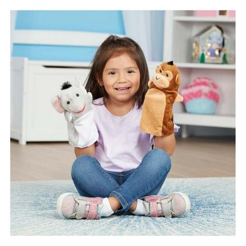 Melissa & Doug Safari Buddies Hand Puppets (6 Pc) - Primary Image