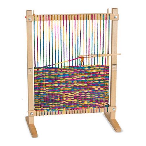 Melissa & Doug Wooden Multi-Craft Weaving Loom - Primary Image
