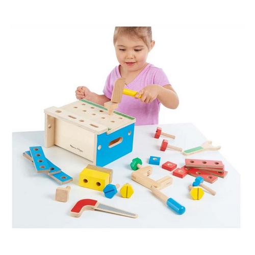 Melissa & Doug Hammer & Saw Tool Bench - Primary Image