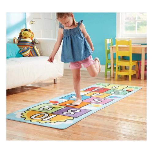 Melissa & Doug Hop & Count Hopscotch Rug - Primary Image