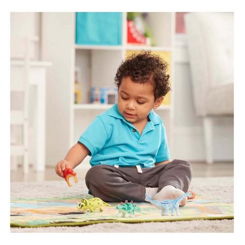 Melissa & Doug Prehistoric Playground Dinosaur Rug - Primary Image