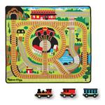 Melissa & Doug Round the Rails Train Rug - Thumbnail 1 of 5