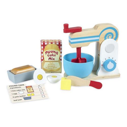 Melissa & Doug Wooden Make-a-Cake Mixer Set - Primary Image