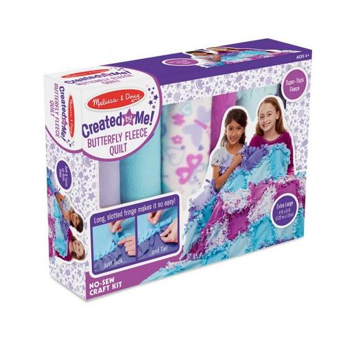 Melissa & Doug Created by Me - Butterfly Fleece Quilt - Primary Image