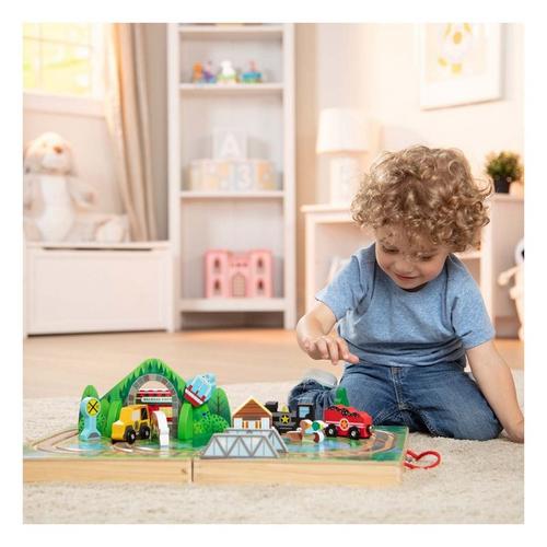 Melissa & Doug Take-Along Railroad - Primary Image