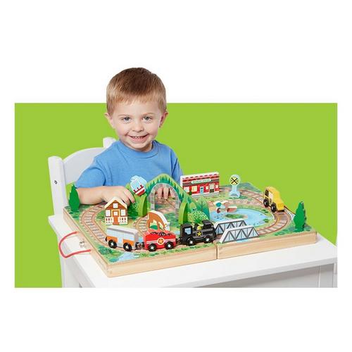 Melissa & Doug Take-Along Railroad - Primary Image