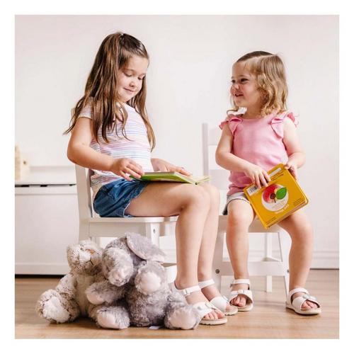 Melissa & Doug Wooden Chair Pair  - White - Primary Image