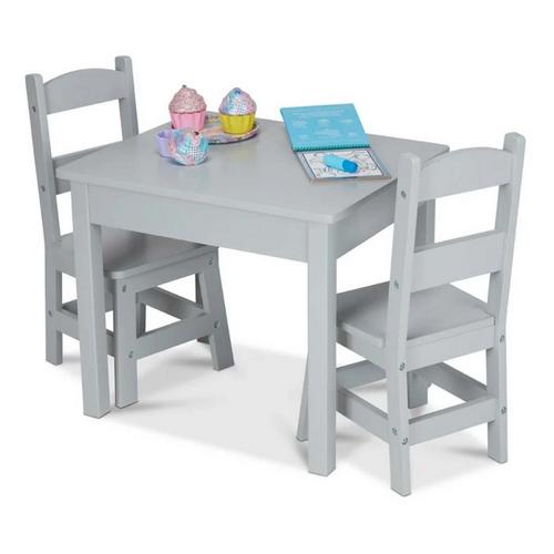 Melissa & Doug Wooden Table & Chairs - Primary Image
