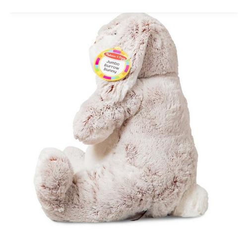 Melissa & Doug Jumbo Burrow Bunny Plush - Primary Image
