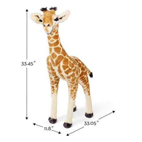 Melissa & Doug Plush - Standing Baby Giraffe (SIOC) - Primary Image