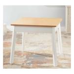 Melissa & Doug Wooden Square Table (White/Natural) - Thumbnail 4 of 4