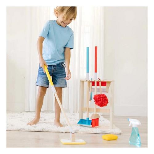 Melissa & Doug Deluxe Sparkle & Shine Cleaning Set - Primary Image