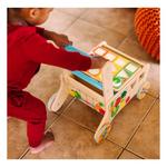 Melissa & Doug Wooden Shape Sorting Grocery Cart - Thumbnail 5 of 6