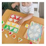 Melissa & Doug Wooden Shape Sorting Grocery Cart - Thumbnail 6 of 6