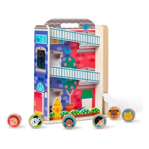 Melissa & Doug GO TOTs Town House Tumble - Primary Image