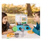 Melissa & Doug Let's Explore Wooden Camp Stove Play Set - Thumbnail 3 of 6