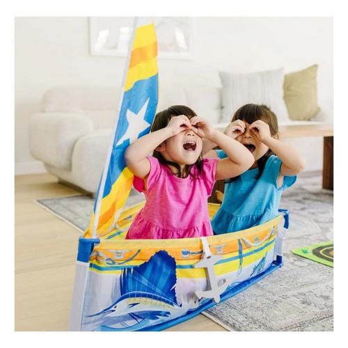 Melissa & Doug Sailboat Tent Play Set - Primary Image