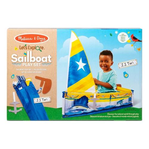 Melissa & Doug Sailboat Tent Play Set - Primary Image