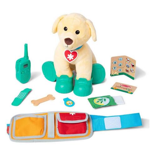 Melissa & Doug Let's Explore Ranger Dog Plush with Search and Rescue Gear - Primary Image