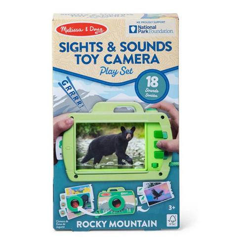 Melissa & Doug Rocky Mountain National Park Sights & Sounds Wooden Toy Camera Play Set - Primary Image