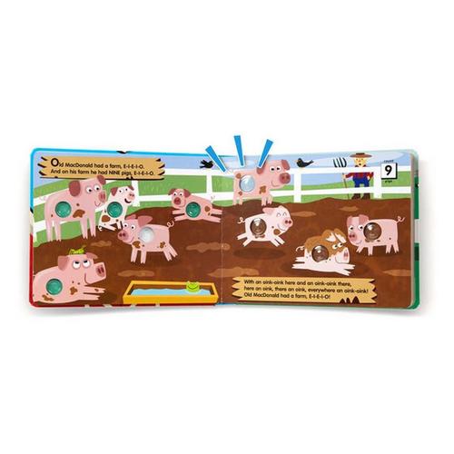 Melissa & Doug Poke-a-Dot Old Macdonald's Farm Book - Primary Image