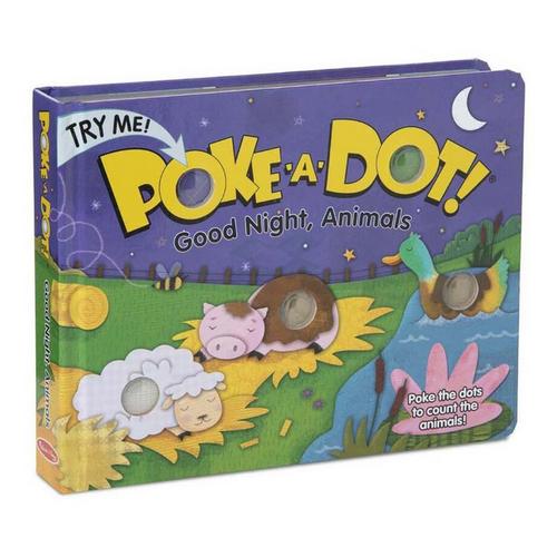 Melissa & Doug Poke-a-Dot Goodnight Animals - Primary Image