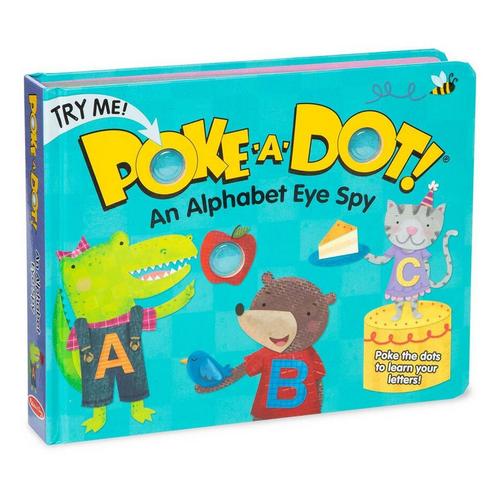 Melissa & Doug Poke-a-Dot: Alphabet Eye Spot Book - Primary Image