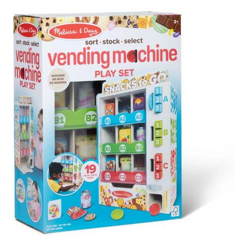 Melissa & Doug Sort, Stock, Select Wooden Vending Machine Play Set - Primary Image