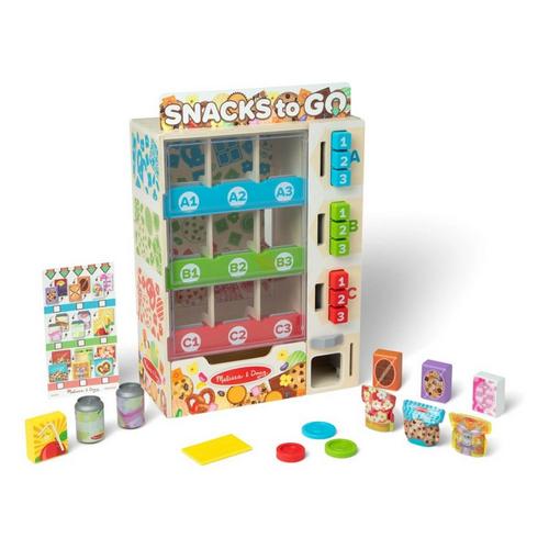 Melissa & Doug Sort, Stock, Select Wooden Vending Machine Play Set - Primary Image