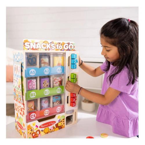 Melissa & Doug Sort, Stock, Select Wooden Vending Machine Play Set - Primary Image