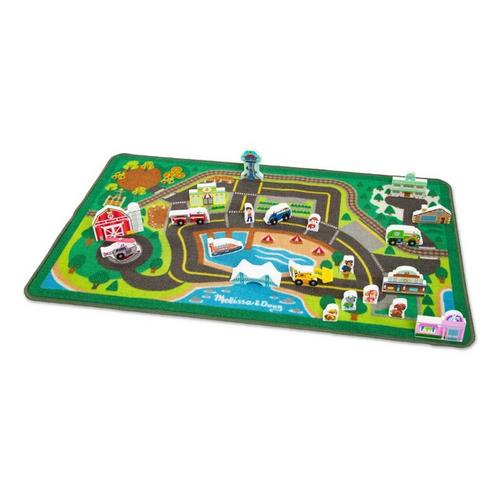 Melissa & Doug Paw Patrol Activity Rug - Adventure Bay - Primary Image