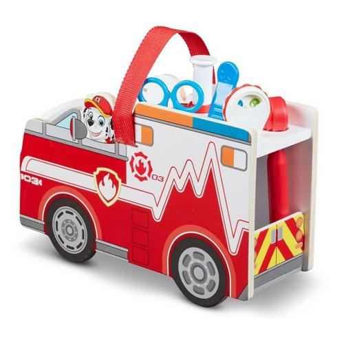 Melissa & Doug Paw Patrol Marshall's Wooden Rescue Caddy - Primary Image