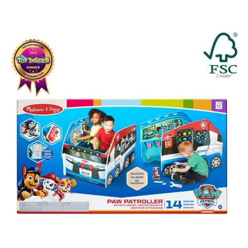 Melissa & Doug Paw Patrol 2 Wooden Pawtroller Activity Center - Primary Image