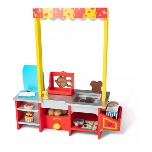 Melissa & Doug Disney Snacks & Popcorn Wooden Food Counter - Primary Image