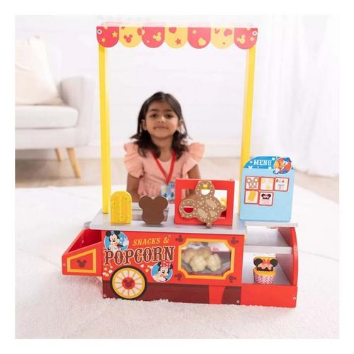 Melissa & Doug Disney Snacks & Popcorn Wooden Food Counter - Primary Image