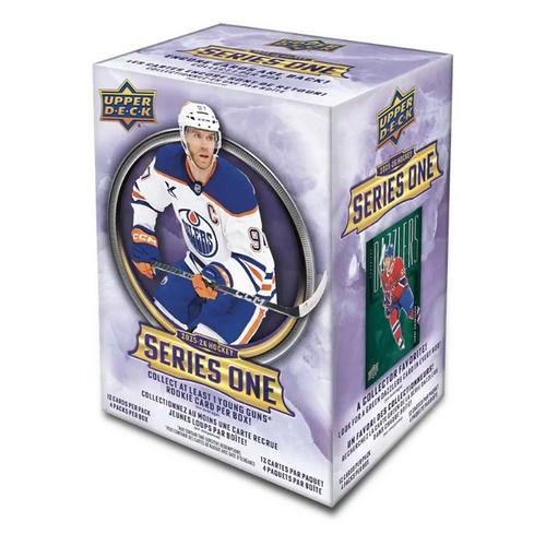 2025-26 Upper Deck NHL Series 1 Trading Card Blaster Box - Primary Image