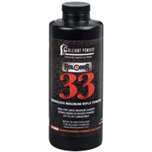 Alliant Reloder 33 Smokeless Magnum Rifle Reloading Powder - Primary Image