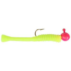 Pink Silk Chartreuse - Cubby Fishing Tackle Mini Mite