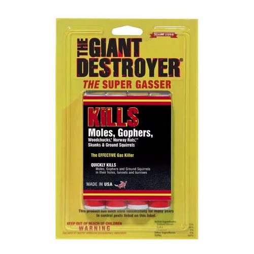 Giant Destroyer The Super Gasser Pest Control 4 Pack - Primary Image