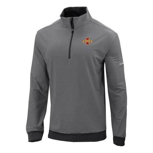 Columbia Iowa State Cyclones Even Lie Pullover Decorated Long Sleeve 1/4 Zip - Primary Image