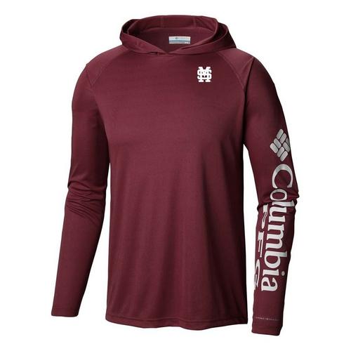 Columbia Mississippi State Bulldogs Terminal Tackle Alternate Logo Long Sleeve T-Shirt - Primary Image