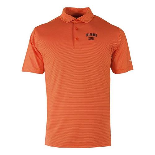 Columbia Oklahoma State Cowboys Double Hit Arch Logo Polo - Primary Image