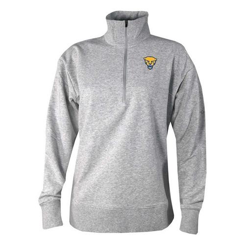 Columbia Women's Pittsburgh Panthers Birchwood Hills Alternate Logo Long Sleeve 1/4 Zip - Primary Image
