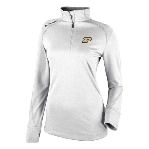Columbia Women's Purdue Boilermakers Shotgun 2.0 Long Sleeve 1/4 Zip - Primary Image