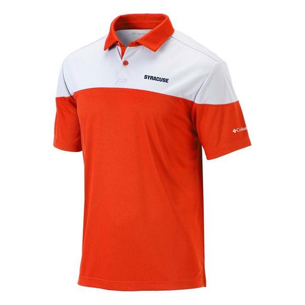 Syracuse Orange Columbia Best Ball Alternate Logo Polo Small State Orange