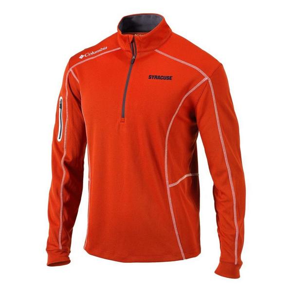 Syracuse Orange Columbia Shotgun Alternate Logo 1/4 Zip Small State Orange